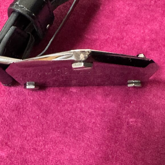 PHILIPP PLEIN Leather Belt Hexagon, Size 115 - Picture 8 of 17